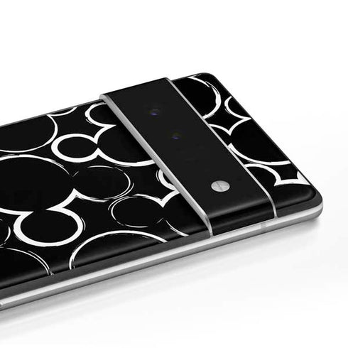 Disney Mickey Mouse Logo Pattern Google Pixel 6 Pro Skin
